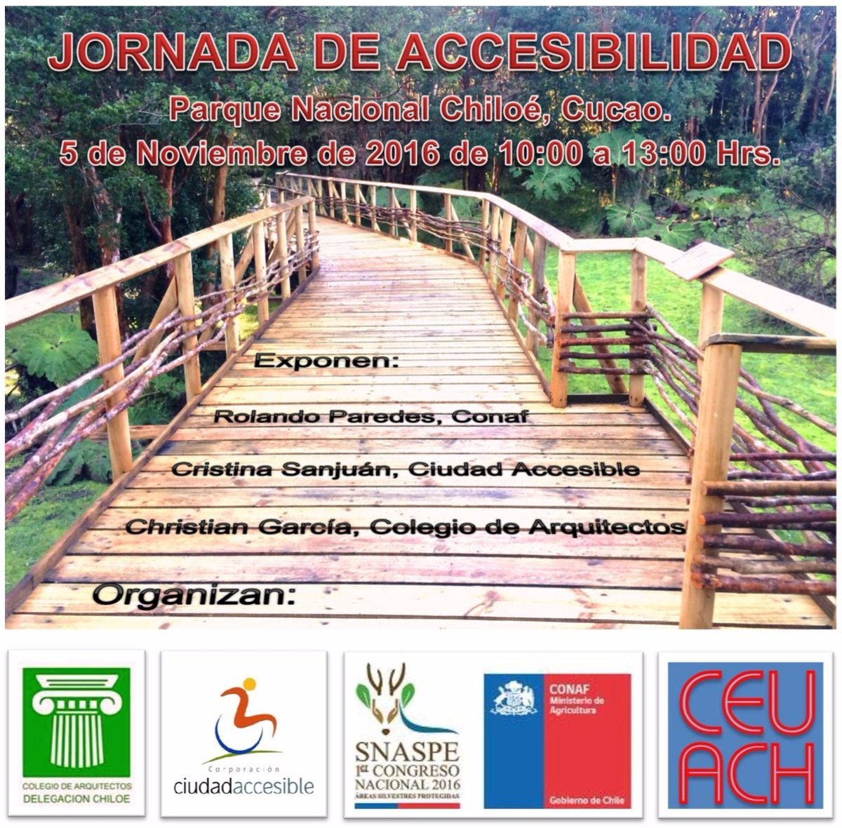 Jornada de Accesibilidad Parque Nacional Chiloé Cucao