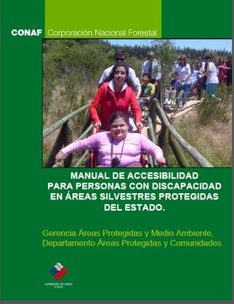 Portada Manual de Accesibilidad para Personas con Discapacidad en Áreas Silvestres Protegidas del EstadoPortada Manual de Accesibilidad para Personas con Discapacidad en Áreas Silvestres Protegidas del Estado