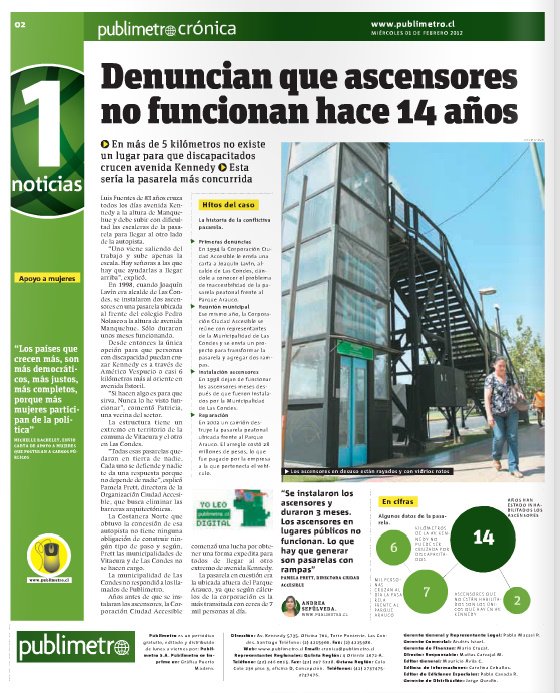 Diario Publimetro Noticia