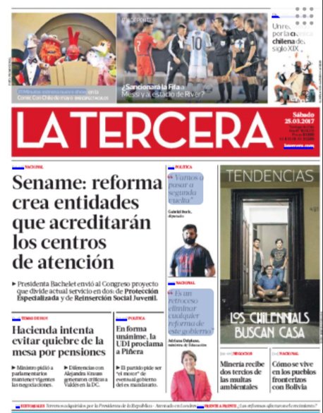 Portada La Tercera