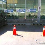 Estacionamientos para personas con discapacidad en Homecenter_ antes