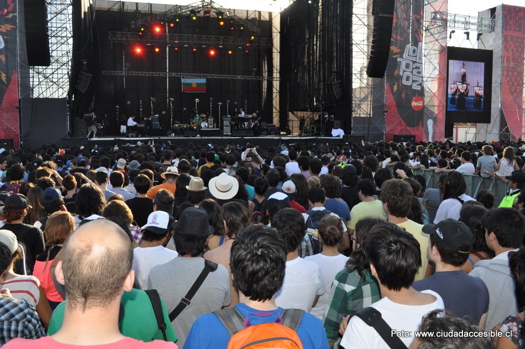 Lollapalooza 2012 Chile