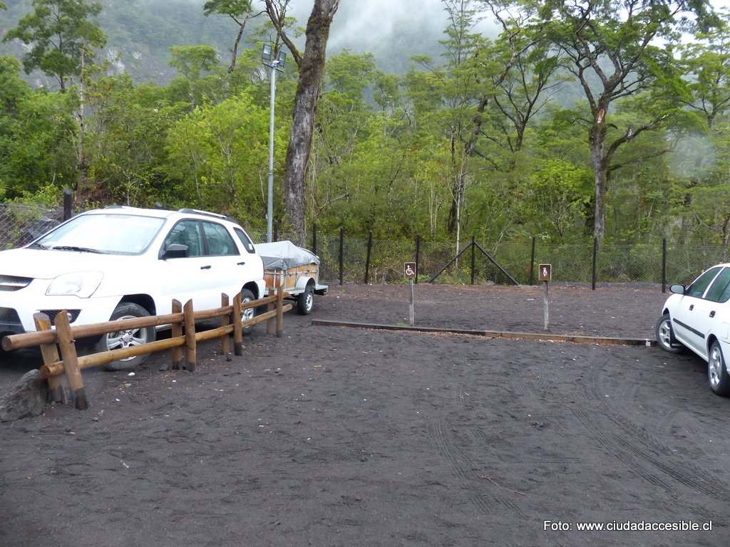 Estacionamientos Saltos del Petrohué