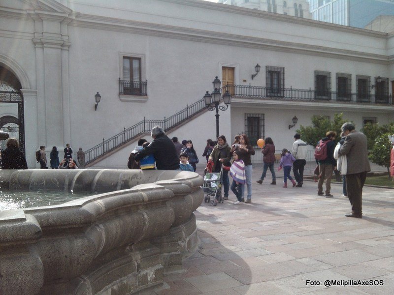 Día del Patrimonio en La Moneda, visitando los Patios