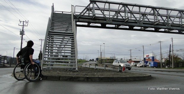 Pasarela peatonal Ruta El Tepual Puerto Montt