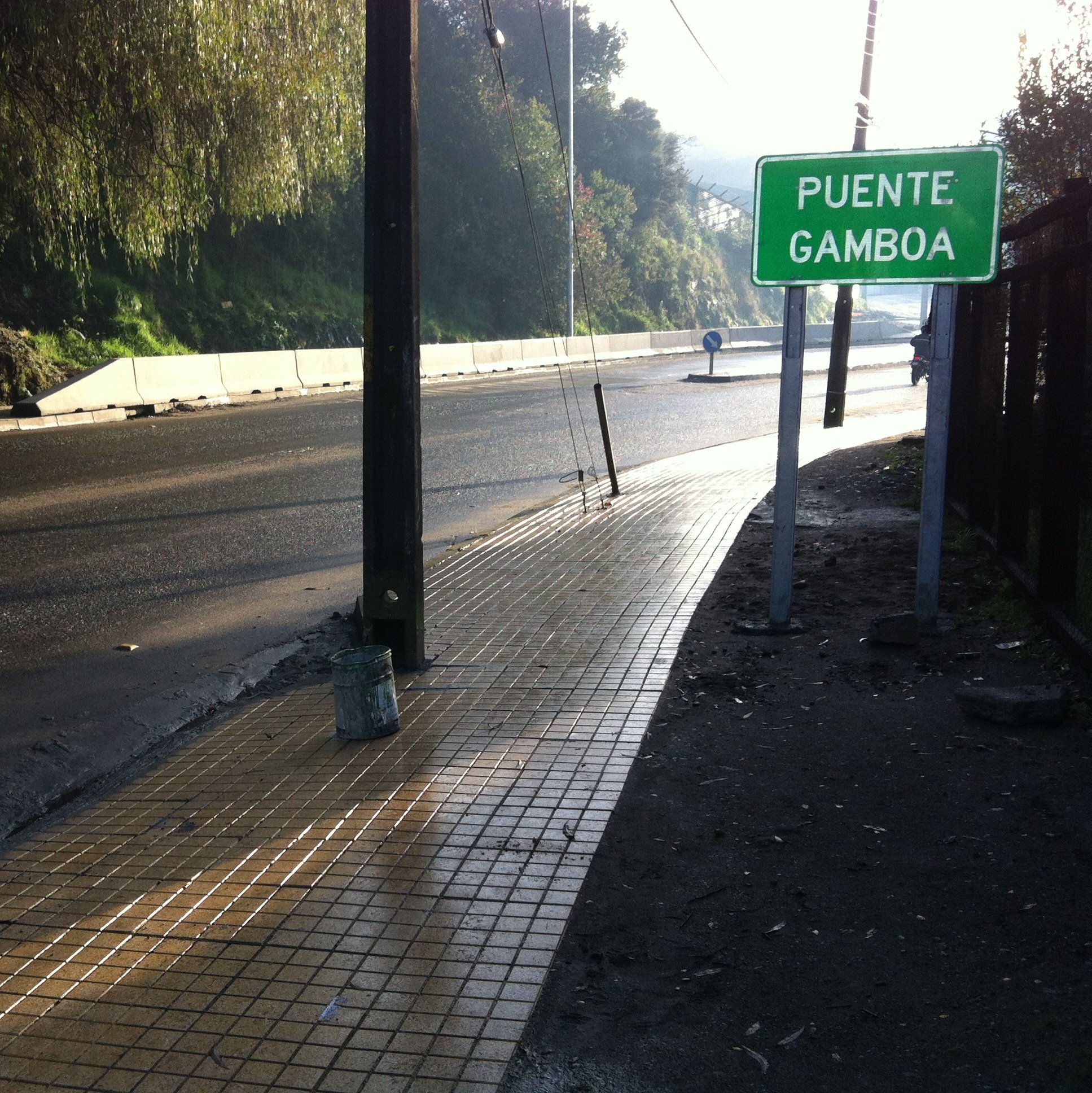 Puente Gamboa Acceso peatonal Sur