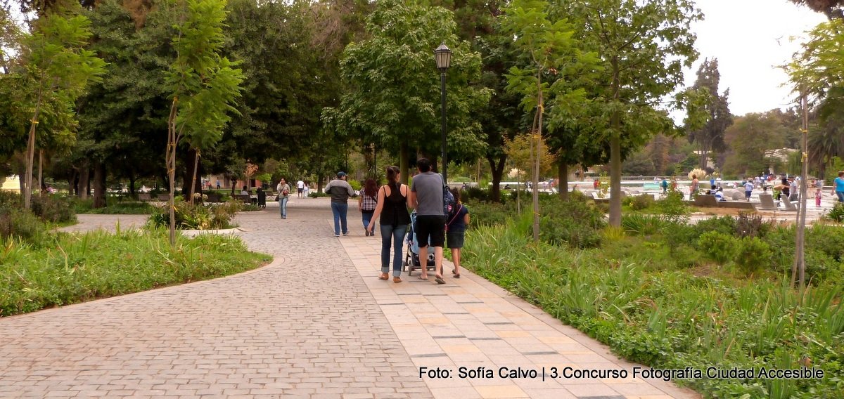 accesibilidad universal en circulaciones peatonales