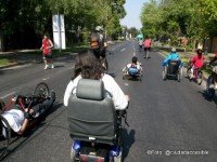participación ciudadana en cicletada inclusiva