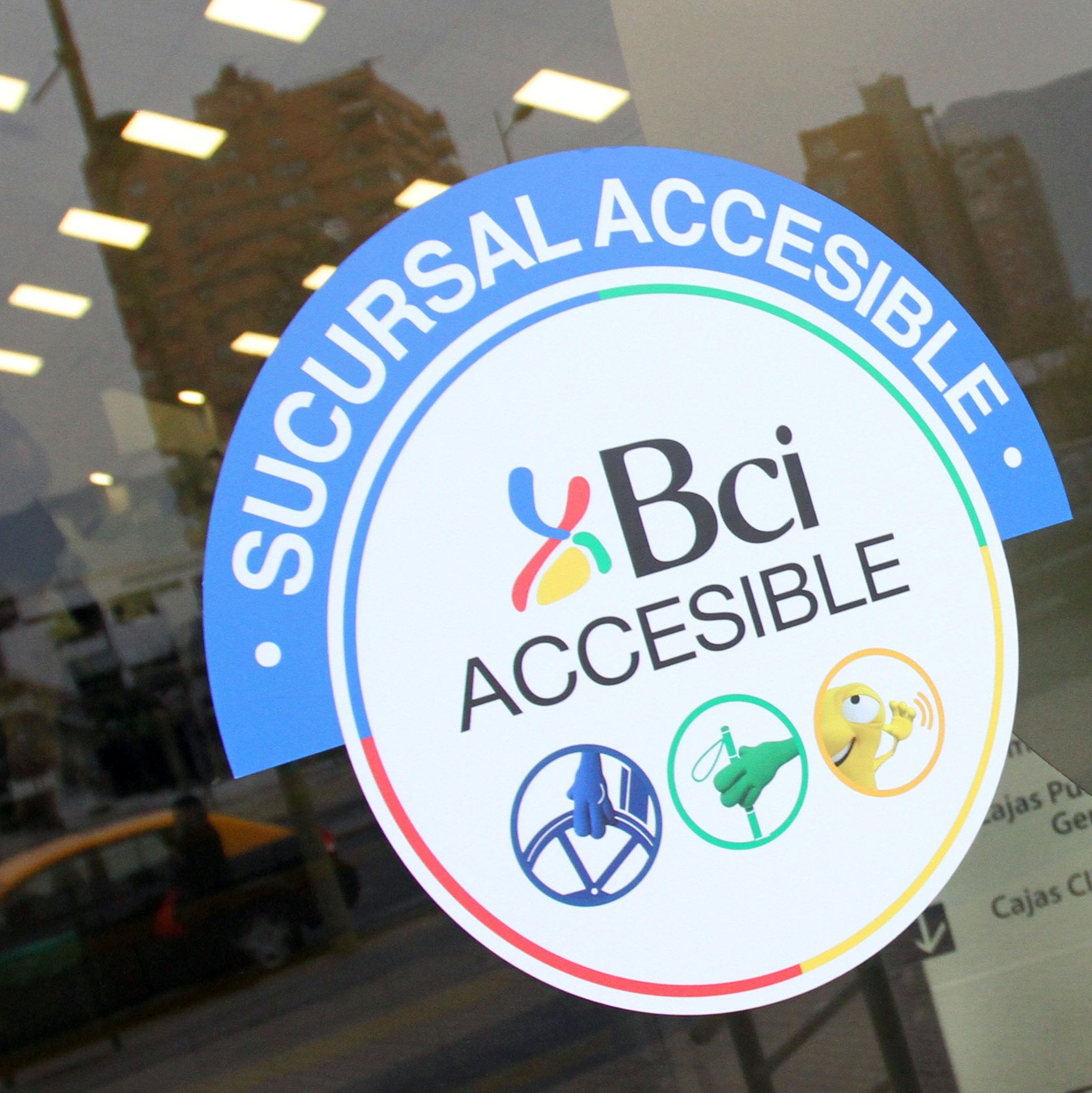 Logo Sucursal accesible BCI