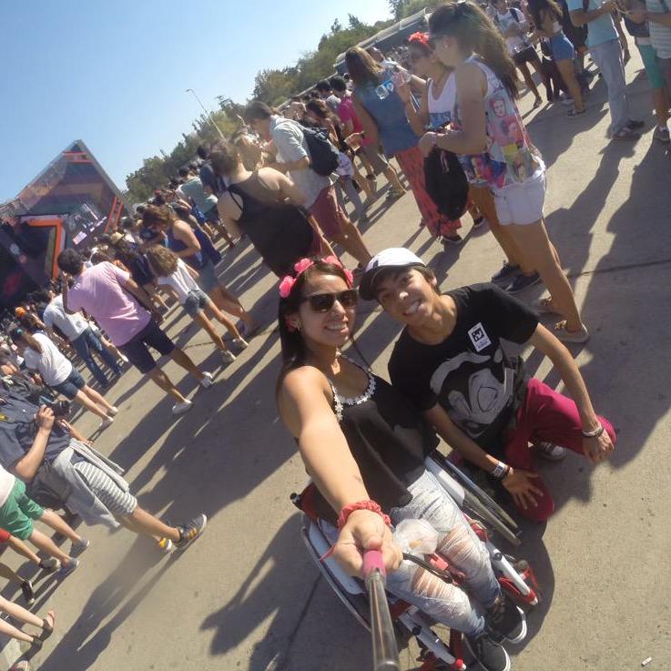 asistente a Lollapalooza2015