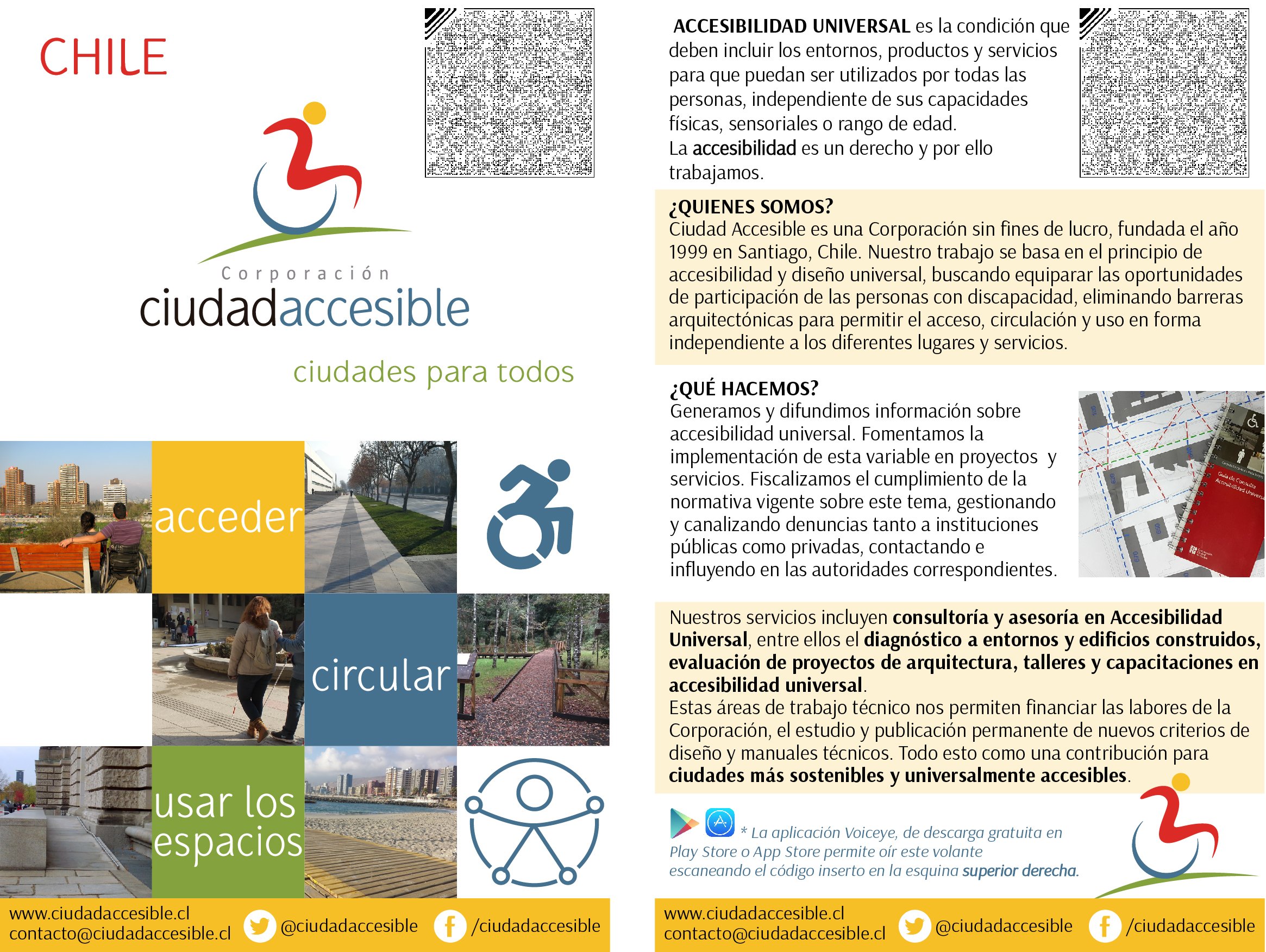 volante corporación ciudad accesible