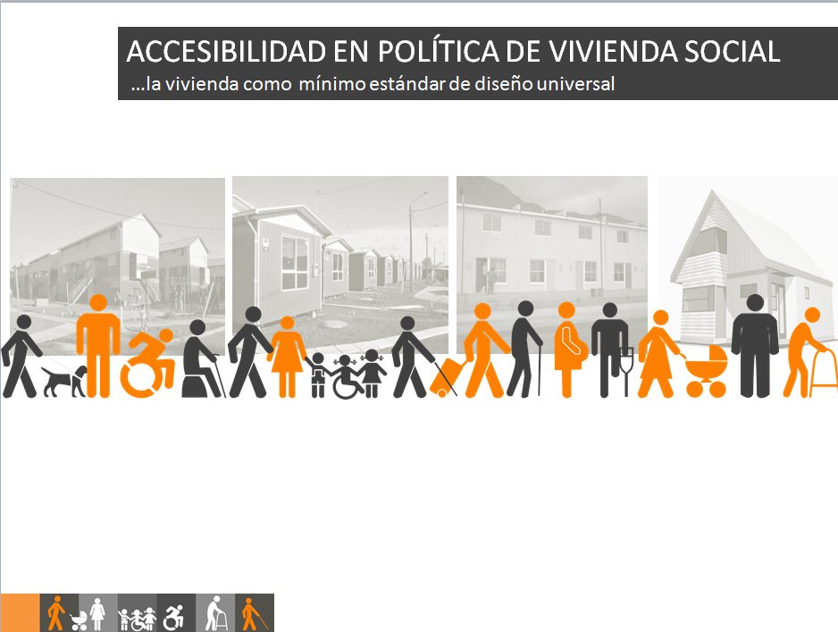 lámina de accesibilidad en política de vivienda social