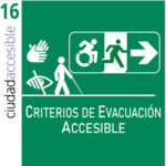 carátula Ficha 16 Criterios de evacuación accesibles