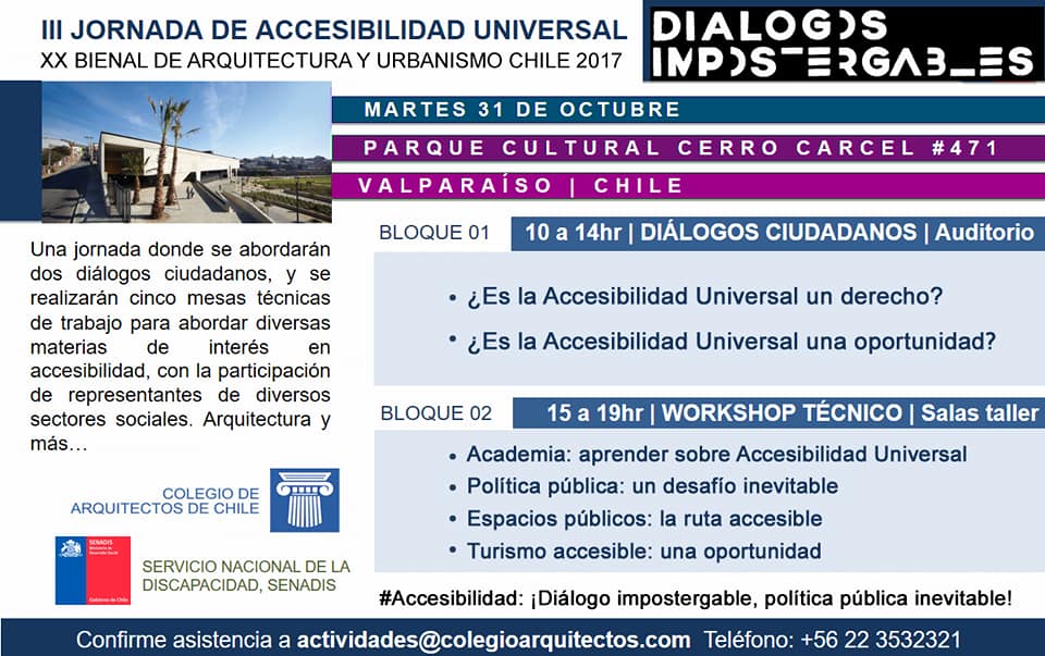 Jornada accesibilidad universal Bienal