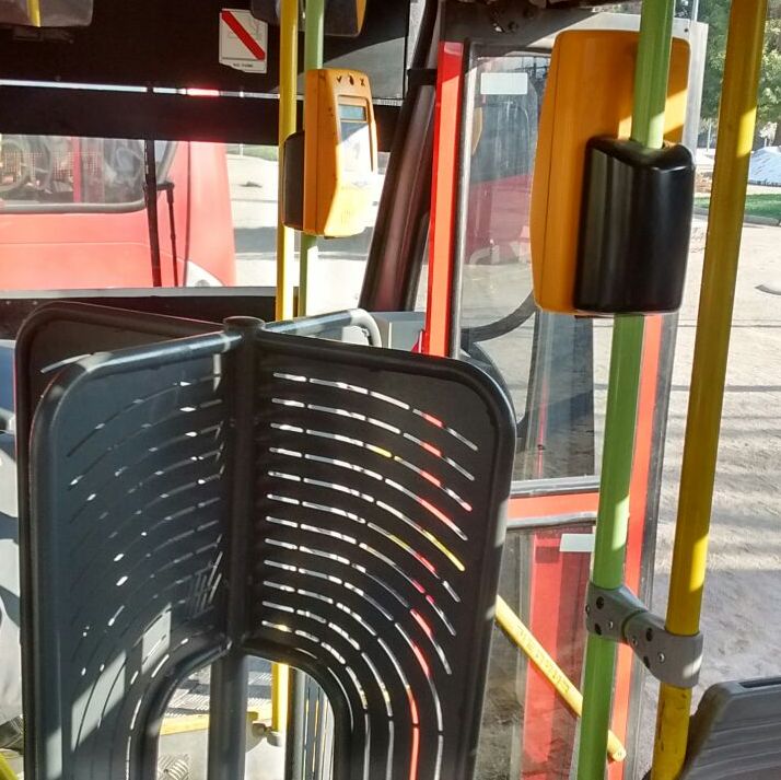 Torniquete en bus de transantiago