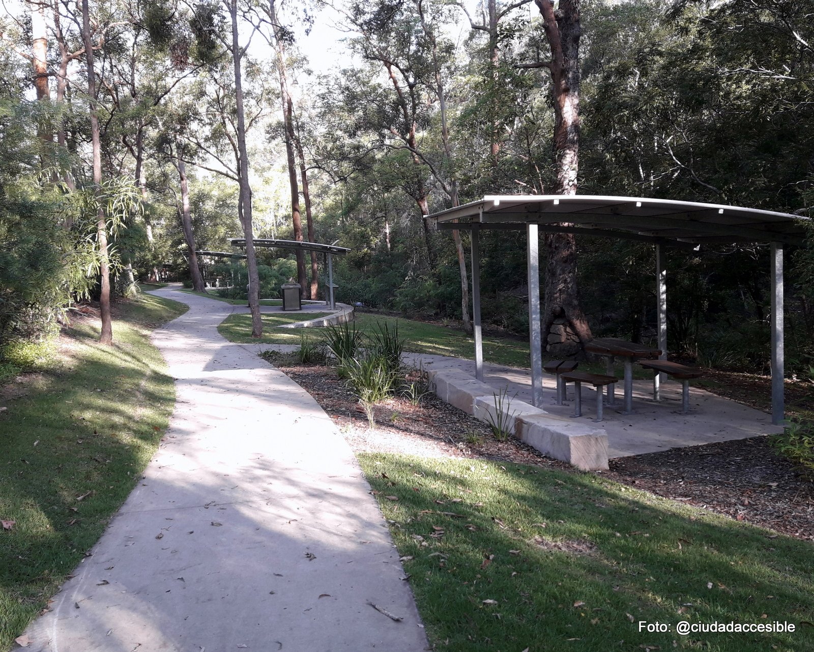 Área de picnic en Parque Mount Coo-tha Brisbane