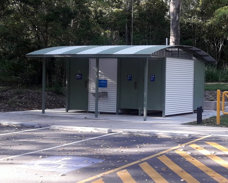 Baño público en Parque Mount Coo-tha Brisbane