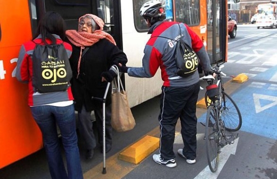 Andenes de Paraderos y Ciclovías | Mezcla incompatible