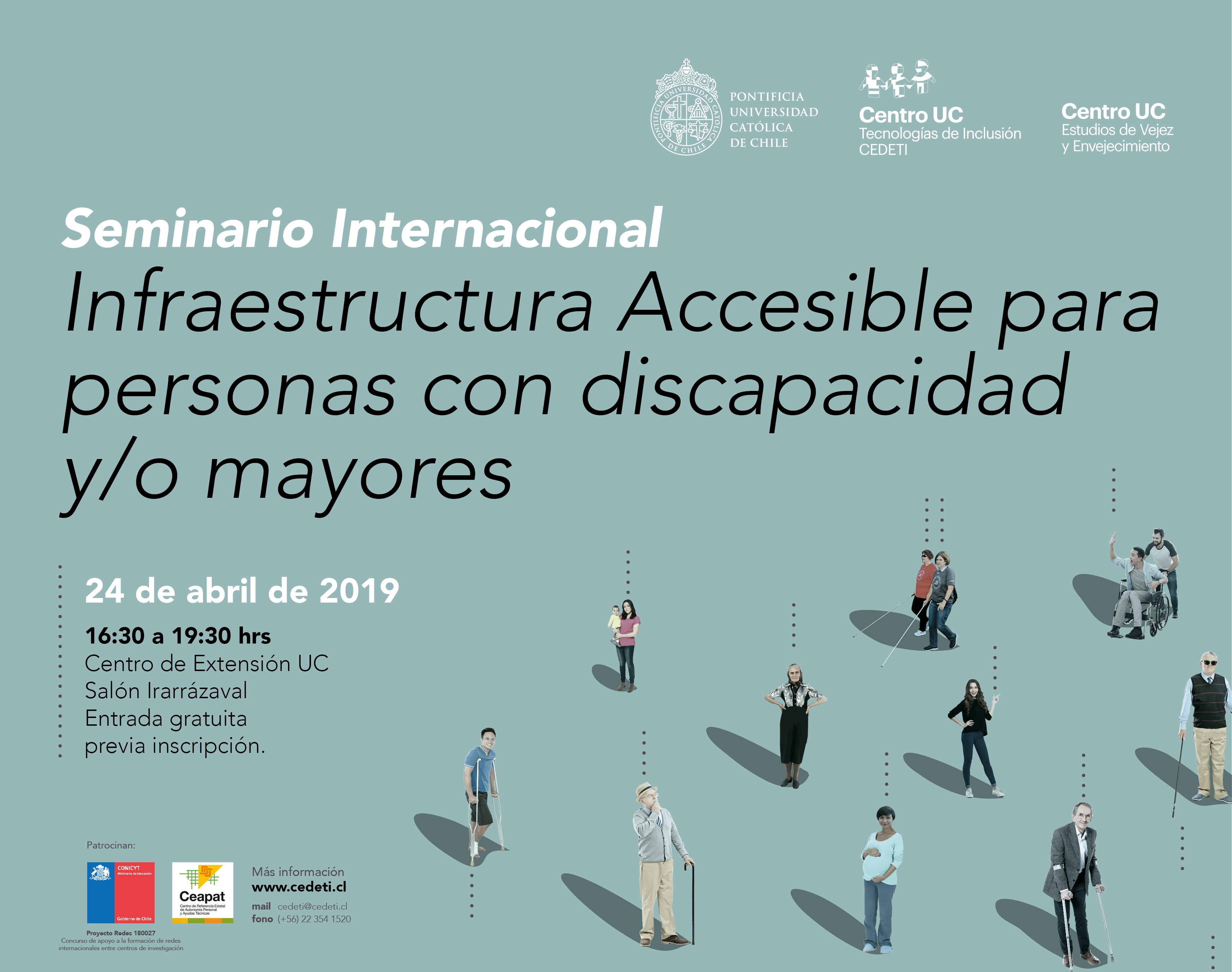Seminario Internacional Infraestructura accesible para personas con disapacidad y o mayores