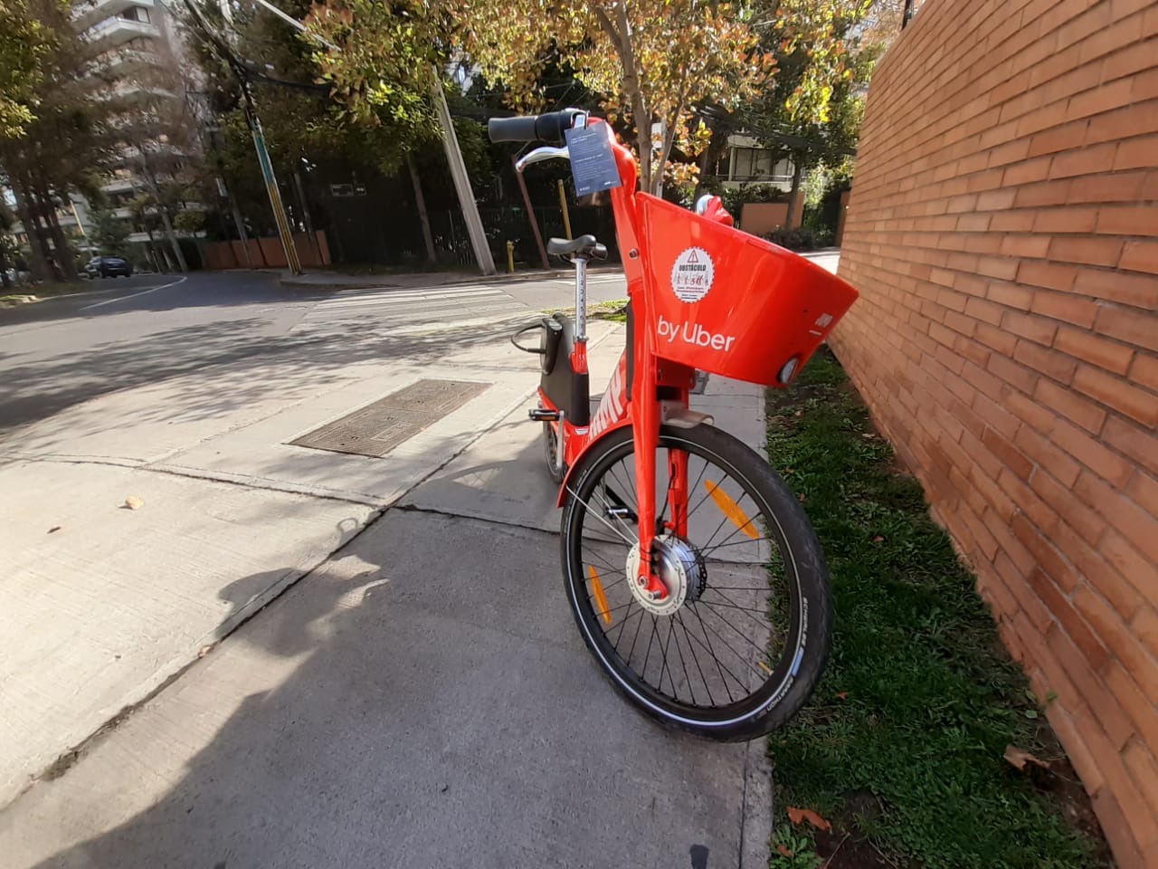 bicicletas estacionadas sobre la vereda