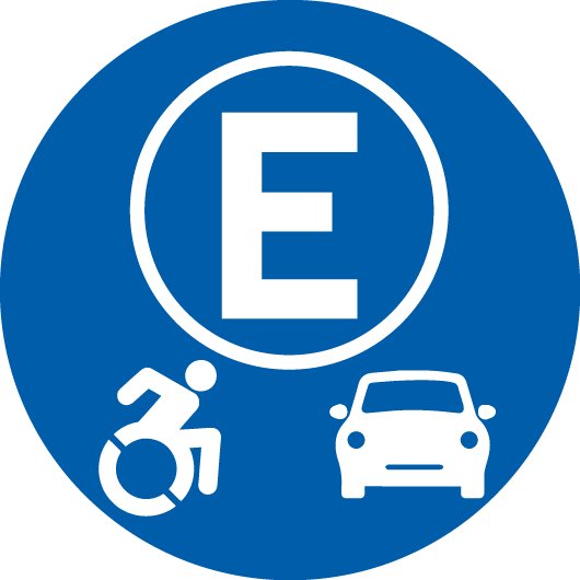 Icono Estacionamiento accesible