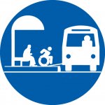 Icono transporte accesible