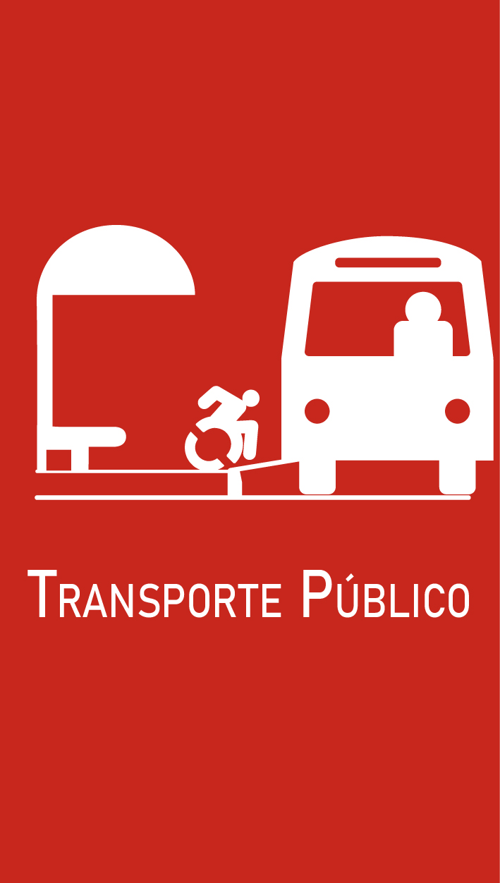 ícono normativa transporte accesible