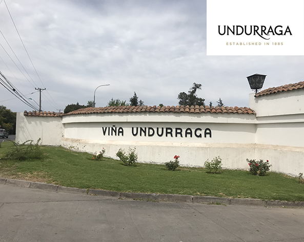 acceso con nombre de viña undurraga