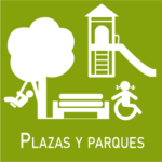 ícono parques