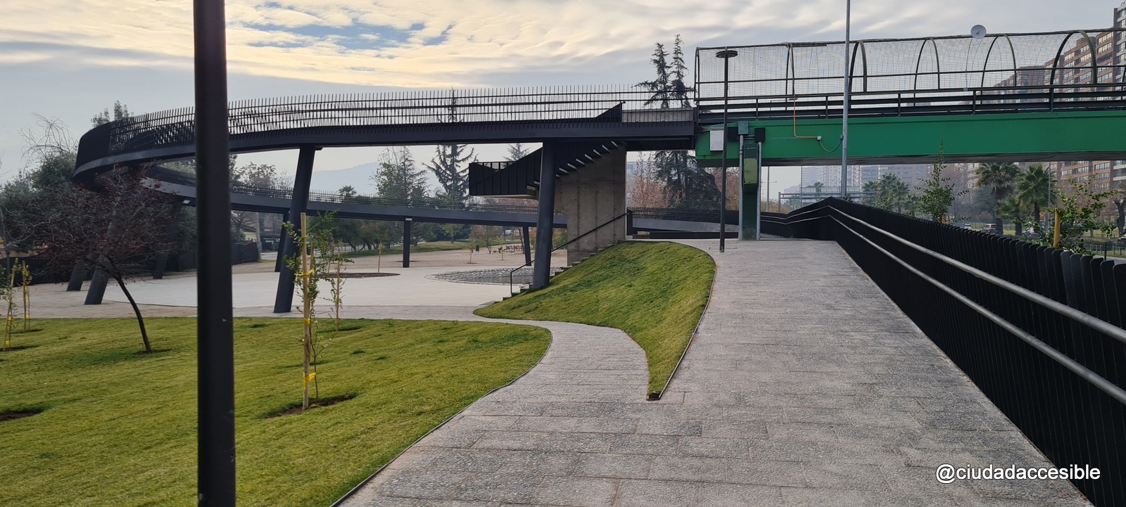 vista de Pasarela Cuauhtémoc