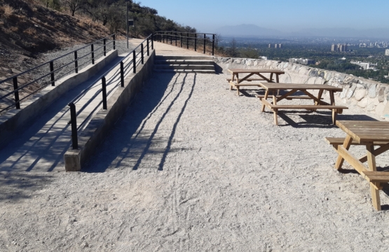 Ajustes de accesibilidad en Cerro Calán