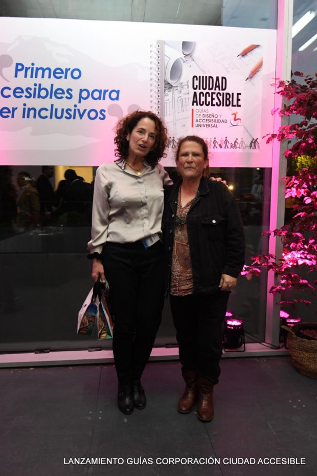 Andrea Legarreta y Fresia Pérez, concejala de La Reina