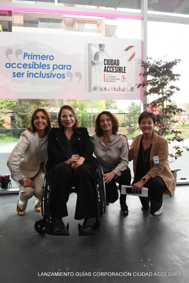 Claudia Riquelme, Carolina García, Andrea Legarreta y Pamela Prett