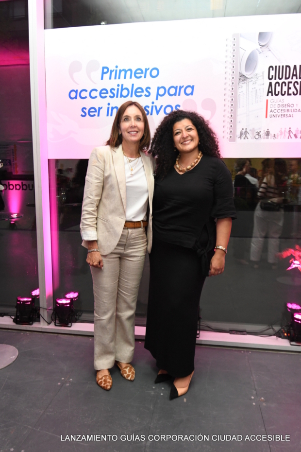 Claudia Riquelme y Antonella Vespa de panoramas accesibles